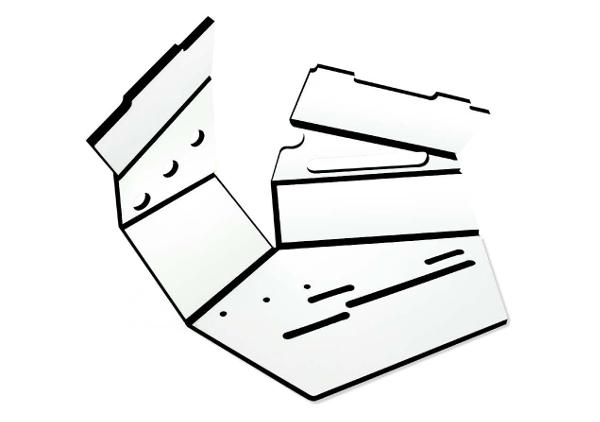 Print it. Cut it. V-Groove it. Cold-Bend it.