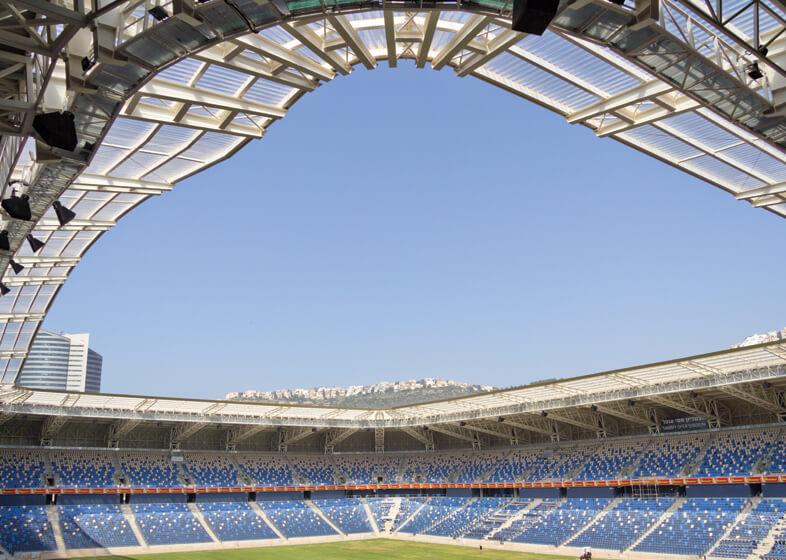 Sammy Ofer Stadium / Haifa, Israel