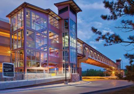 PALGARD Pedestrian Bridge Glazing, Denver, Colorado, USA