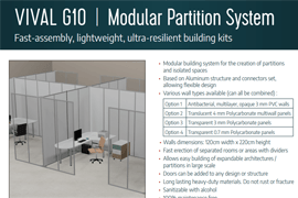 VIVAL G10 | Modular Partition System 