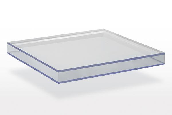 Transparente, durchschusshemmende Polycarbonat-Platten ohne Abplatzen von Splittern