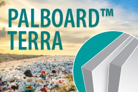 PALBOARD® TERRA PVC Composite Panel with Climate Positive UBQ™