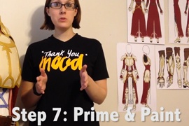 Prime and Paint the PVC 