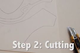 Cut the Material with a Box Cutter 