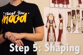 Shape the PVC Into Specific Forms 