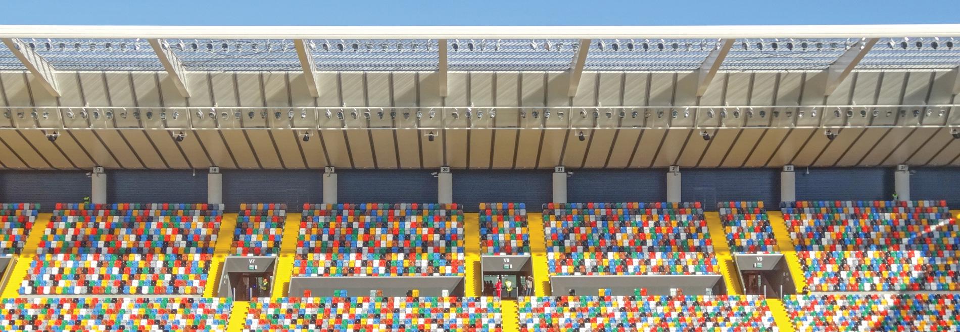 Dacia Arena, the stadium in Udine