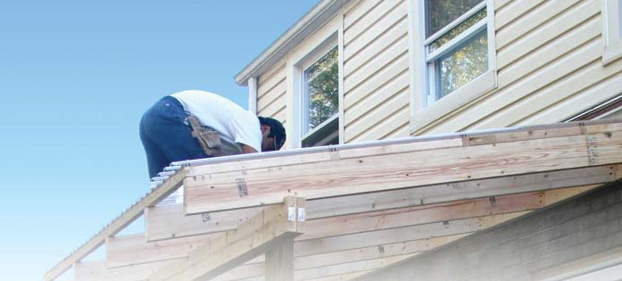 How to Install a Porch Roof using SUNTUF® Panels