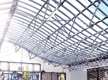 The Standing Seam Polycarbonate Roofing System at the Garruankilla Farmer’s Market
