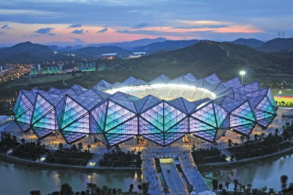 SHENZHEN UNIVERSIADE SPORTS CENTRE / CHINA