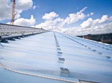 SUNTUF corrugated polycarbonate panels specified for Aviva Stadium, Ireland