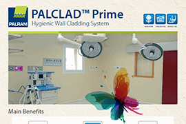 Hygienic PVC Wall Cladding Hi Gloss Range Of Colours Free Delivery 
