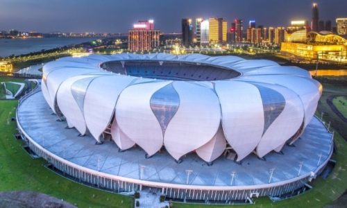 SUNPAL® stadium roof, Hangzhou Sports Park, Hangzhou, China