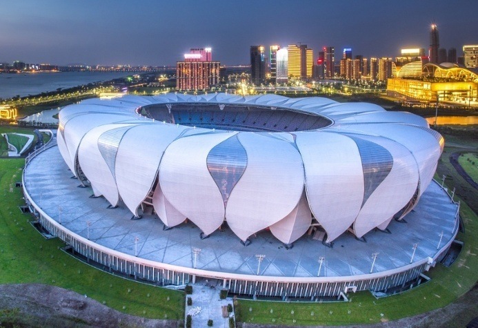 SUNPAL® stadium roof, Hangzhou Sports Park, Hangzhou, China