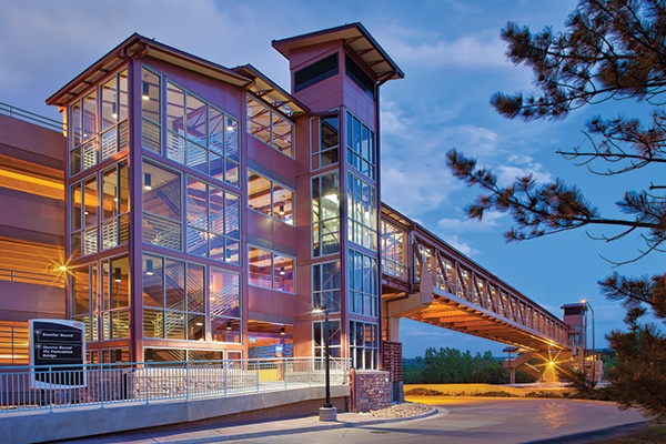 PALGARD™ Pedestrian Bridge Glazing in Denver, Colorado, USA