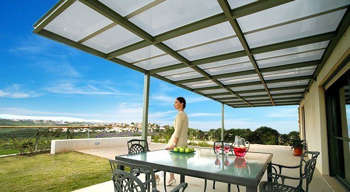 Polycarbonate Skylight Transparent Awning